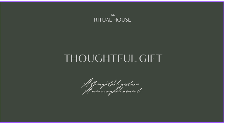 THOUGHTFUL GIFT